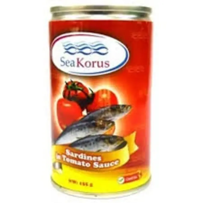 Sea Korus Sardines In Tomato Sauce 155g